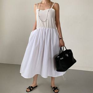 나야홍 / 아이우먼 미스끈나시볼륨원피스 RAU893M507 빅사이즈