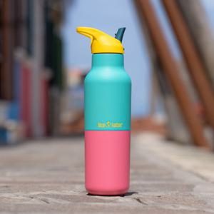 클린켄틴 라이즈 클래식 플립 실 스포츠캡 473ml 터콰이스 KKO2MA011