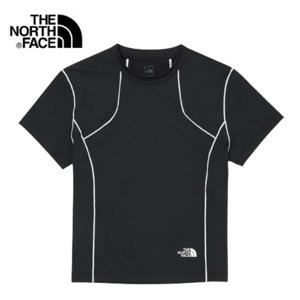 [노스페이스] 여성 아이스 기어 라인 반팔 라운드티 NT7UQ35A