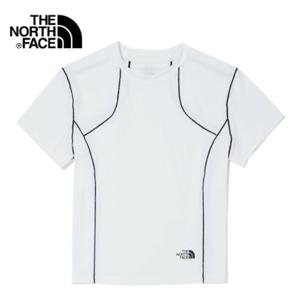 [노스페이스] 여성 아이스 기어 라인 반팔 라운드티 NT7UQ35B