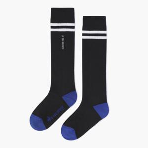 [르꼬끄골프] 여성 컬러배색 골지 니삭스 (GQ322LKS83)