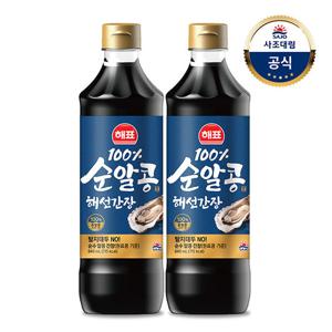[사조대림] 순알콩 해선간장 840ml x2개