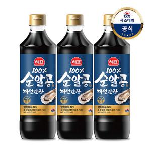 [사조대림] 순알콩 해선간장 840ml x3개