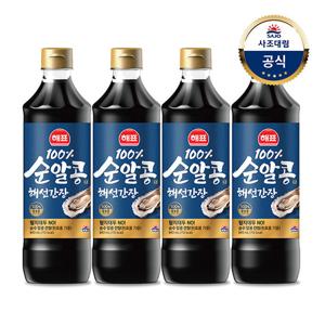 [사조대림] 순알콩 해선간장 840ml x4개