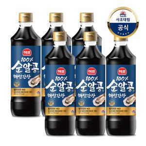 [사조대림] 순알콩 해선간장 840ml x6개