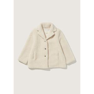 [플랙진]오버핏 시어링 코트(PWTH4CTL67W)