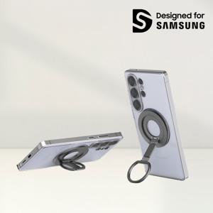 삼성전자 정품 마그넷 링홀더 마그네틱 맥세이프 메탈 그립톡 각도조절 휴대폰 거치대 GP-TOU024 N