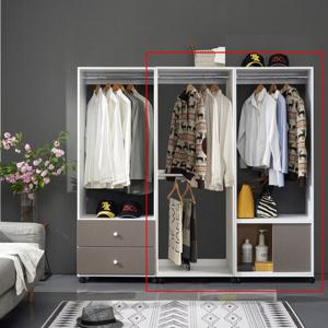 [더젠] 프릭스1200 이동식수납드레스행거옷장세트2(600 오픈행거