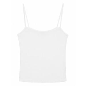 [ANINE BING] 라프리마 여성 탑 PIA CAMI 탱크 오프 화이트 A0811422 OFW26 /9