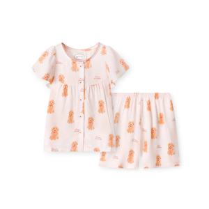 [오르시떼]여아동 F050 썸머빈티지루이 반소매 상하 OR25MGBAF050