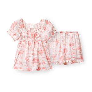 [오르시떼]여성 F244 쿨스코코랄 반소매 상하 OR25MFBAF244