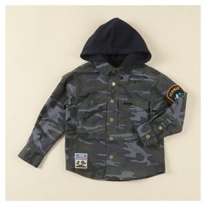 [지프키즈]M1_R 카모 후드 셔츠-KM2SHU205