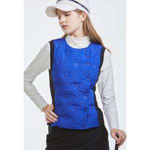 네버마인드올 여성 VOVO 핫멜팅 라운드 베스트_NF03WVE402BL