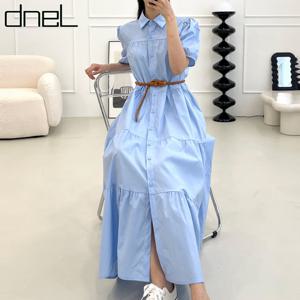 [드넬]셔츠캉캉원피스DWO52417A