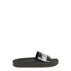 모스키노 로고 엠보싱 아몬드 토 슬라이드 MB28022G0IG10 000 TP946417833