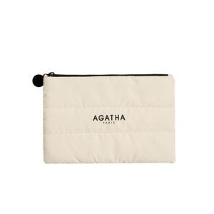 [아가타]페더즈 퀼팅 파우치(AGTB138-501_IV)