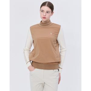 헤지스 골프 여성 24FW 스테디셀러모크넥 하이브리트 니트 (CAMEL) WWSW4D713CM