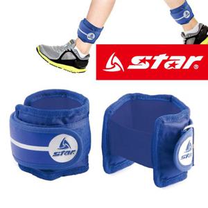 스타312 손목 발목 중량밴드 2개 총1kg 모래주머니 중량벨트 헬스 철주머니 스타스포츠