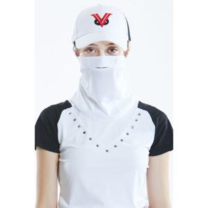 네버마인드올 여성 UV-CUT 페이스 & 넥 쿨러 마스크_NU00EAC954WH