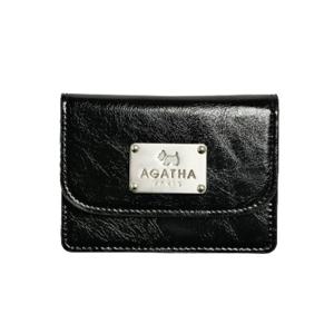[아가타] 아코디언 가죽 카드지갑(AGTB138-002_BK)