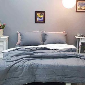 잼 고밀도 순면 60수 샤틴 워싱 여름 이불패드세트 S