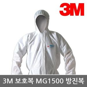 OR 3M 보호복 MG1500 방진보호복, Type 5n6 검정