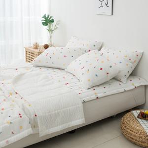 [르헤브] 파인애플 시어서커 여름 침구세트 얇은 간절기 차렵 이불세트 패드 SS