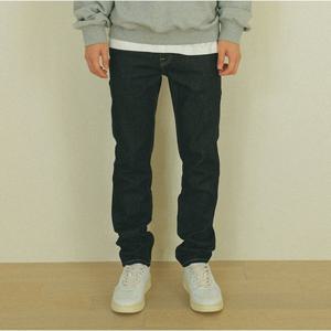 [플랙진]남성 슬림 스트레이트 D40 로우 생지 데님 (PJTF5BED401)