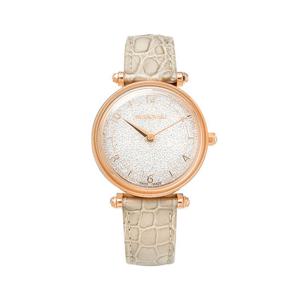 스와로브스키 5656899 Crystalline Wonder 여성 가죽시계