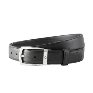각인가능 몽블랑 벨트 정장 단면 블랙 116706