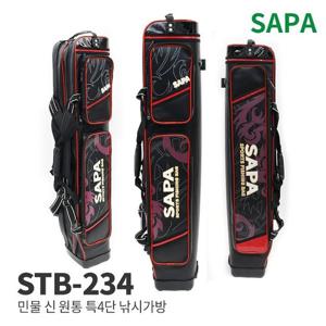 싸파 민물 특4단 낚시가방 STB-234 방수 붕어 잉어