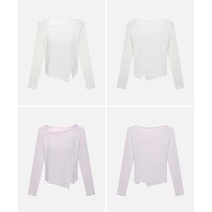 [뮬라웨어]슈퍼 소프트 롱 슬리브 2종 (택)1 AWSFTL104_JJ