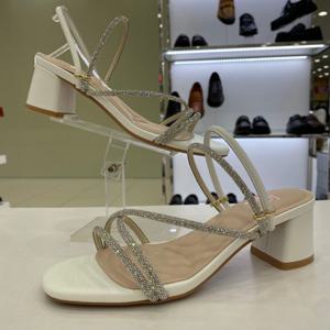 [에스콰이아]에스콰이아 여성 투웨이 미들 뮬 샌들 6cm PEESMD63