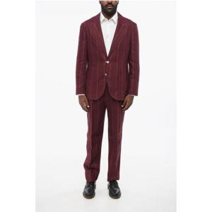 브루넬로 쿠치넬리 수트 세트 MB400EDNS TB400 C019 Burgundy