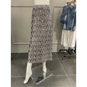 르니앤맥코이 허리밴딩 스팽글 롱 스커트 (MM10SK702HJY)