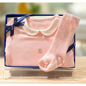 압소바 HK(아기슈트)데이지 바디슈트세트(헤어밴드 양말세트)25FW가을신상 (A2510617D)