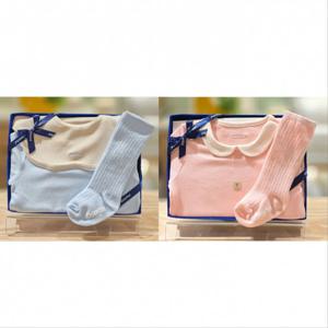 압소바 HK(아가슈트2종)데이지 바디슈트세트(턱받이 양말포함)25FW가을신상 (A250617H)