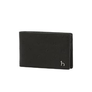 [헤지스] 블랙 음각패턴 소가죽 머니클립[HJWA5F562BK]