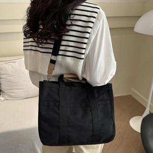 심플 캔버스 투웨이 멀티 스트랩 가방 UN-2503