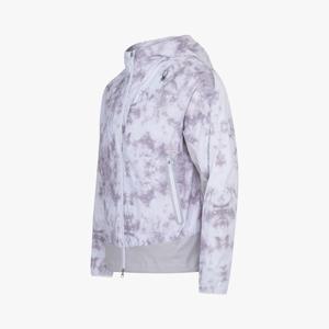 [스파이더] 남성 러닝 패턴 후드 집업 자켓 SPKFCNJK231MWHT