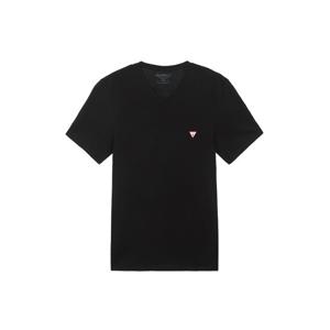 [게스(진)]남성 브이넥 미니 삼각 로고 기본 반팔티 MO2K9002