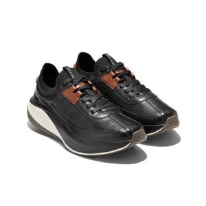 [COLE HAAN] 콜한 GRANDPR  ALL DAY RUNNER LEATHER 블랙 남성 스니커즈 CHSO5F000BK [Width W]