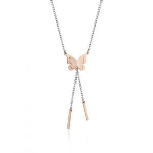 [마션틴트(잡화)][루카바라] Luca Barra 이태리 여성 스틸 목걸이 나비 팬던트 CK1384