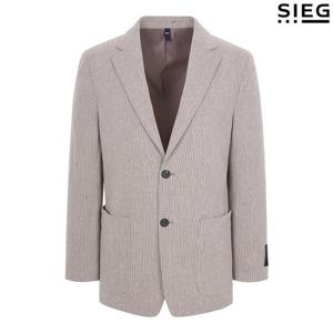 [지이크][인기상품] 25FW 프리미엄 이태리원단 제브릭 베이지 자켓 PFE4020BEDN