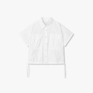 [보브]드로스트링 헴 포켓 블라우스7115260501