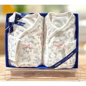 압소바 (출산선물2종)아렌델 배냇저고리 슈트세트 (25년가을신상) (3A2C10106)