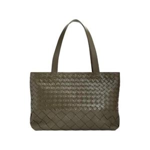 보테가 베네타 스몰 인트레치아토 지퍼 토트 사이프러스 795628V5RL13227