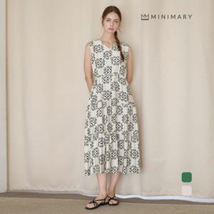 [미니마리] 브이패턴롱원피스 (MMA2OP48)