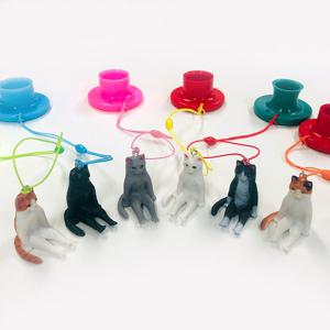 묘한행운냥 파크골프티 티걸이 실리콘티포함 고양이피규어