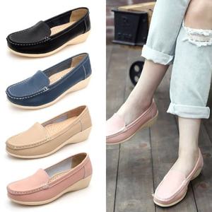 [제라카] 소가죽 여성 단화 컴포트화 로퍼 플랫슈즈 CC357